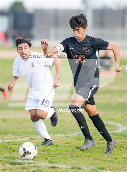Thumbnail 2 in Roosevelt vs.Samueli Academy (Marina Tournament photogallery.