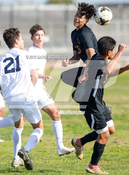 Thumbnail 2 in Roosevelt vs.Samueli Academy (Marina Tournament photogallery.