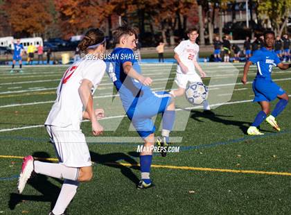 Thumbnail 2 in Mount Greylock Regional @ Bromfield (MIAA Division 5 Quarterfinal) photogallery.