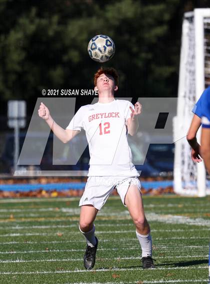 Thumbnail 3 in Mount Greylock Regional @ Bromfield (MIAA Division 5 Quarterfinal) photogallery.