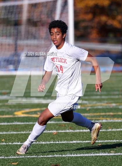 Thumbnail 3 in Mount Greylock Regional @ Bromfield (MIAA Division 5 Quarterfinal) photogallery.