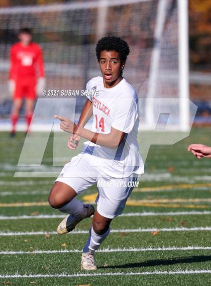 Thumbnail 1 in Mount Greylock Regional @ Bromfield (MIAA Division 5 Quarterfinal) photogallery.