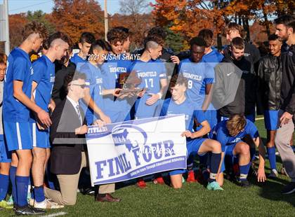 Thumbnail 3 in Mount Greylock Regional @ Bromfield (MIAA Division 5 Quarterfinal) photogallery.