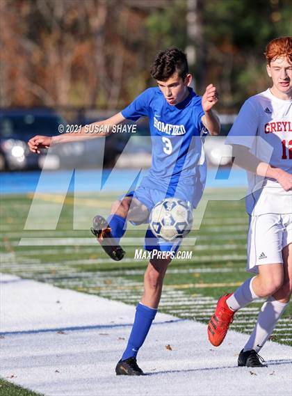 Thumbnail 1 in Mount Greylock Regional @ Bromfield (MIAA Division 5 Quarterfinal) photogallery.
