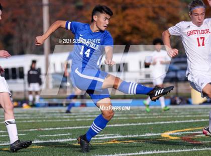 Thumbnail 1 in Mount Greylock Regional @ Bromfield (MIAA Division 5 Quarterfinal) photogallery.