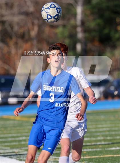 Thumbnail 3 in Mount Greylock Regional @ Bromfield (MIAA Division 5 Quarterfinal) photogallery.