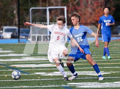 Thumbnail 2 in Mount Greylock Regional @ Bromfield (MIAA Division 5 Quarterfinal) photogallery.