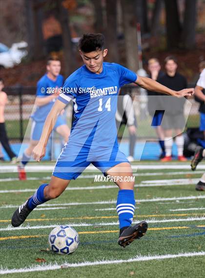 Thumbnail 2 in Mount Greylock Regional @ Bromfield (MIAA Division 5 Quarterfinal) photogallery.