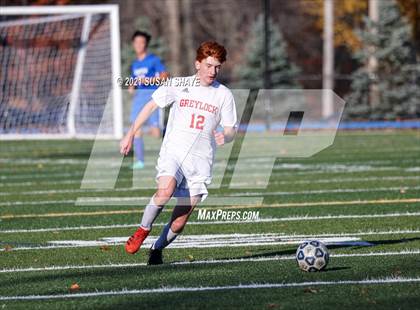 Thumbnail 3 in Mount Greylock Regional @ Bromfield (MIAA Division 5 Quarterfinal) photogallery.