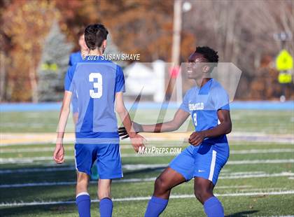 Thumbnail 2 in Mount Greylock Regional @ Bromfield (MIAA Division 5 Quarterfinal) photogallery.