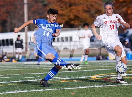 Thumbnail 3 in Mount Greylock Regional @ Bromfield (MIAA Division 5 Quarterfinal) photogallery.
