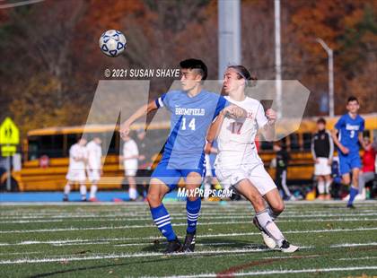 Thumbnail 2 in Mount Greylock Regional @ Bromfield (MIAA Division 5 Quarterfinal) photogallery.