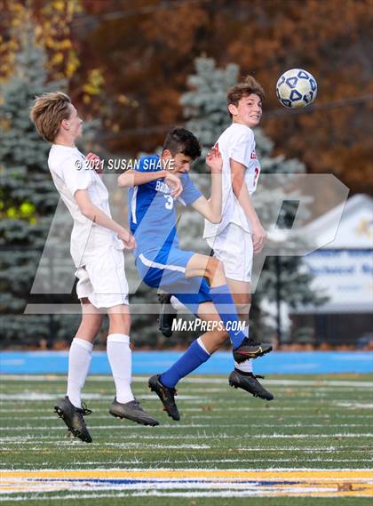 Thumbnail 3 in Mount Greylock Regional @ Bromfield (MIAA Division 5 Quarterfinal) photogallery.