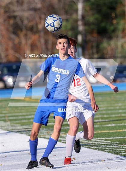 Thumbnail 1 in Mount Greylock Regional @ Bromfield (MIAA Division 5 Quarterfinal) photogallery.