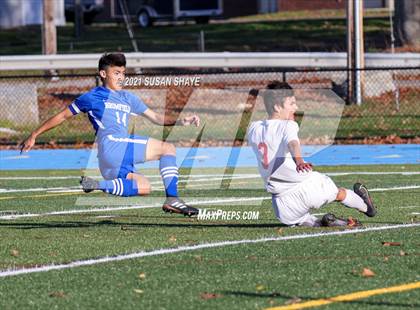 Thumbnail 3 in Mount Greylock Regional @ Bromfield (MIAA Division 5 Quarterfinal) photogallery.