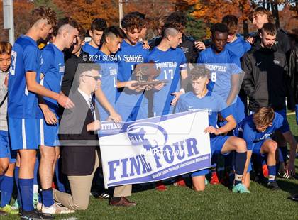 Thumbnail 1 in Mount Greylock Regional @ Bromfield (MIAA Division 5 Quarterfinal) photogallery.
