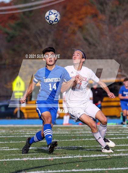 Thumbnail 1 in Mount Greylock Regional @ Bromfield (MIAA Division 5 Quarterfinal) photogallery.