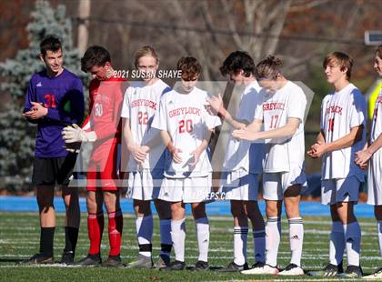 Thumbnail 2 in Mount Greylock Regional @ Bromfield (MIAA Division 5 Quarterfinal) photogallery.