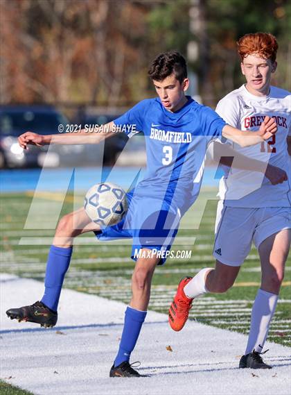 Thumbnail 3 in Mount Greylock Regional @ Bromfield (MIAA Division 5 Quarterfinal) photogallery.