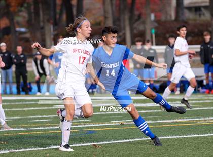 Thumbnail 2 in Mount Greylock Regional @ Bromfield (MIAA Division 5 Quarterfinal) photogallery.