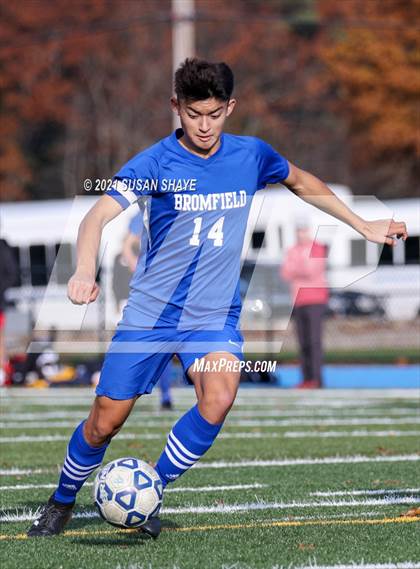 Thumbnail 3 in Mount Greylock Regional @ Bromfield (MIAA Division 5 Quarterfinal) photogallery.