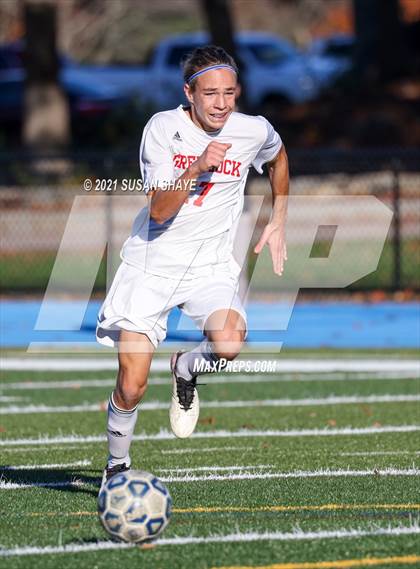 Thumbnail 2 in Mount Greylock Regional @ Bromfield (MIAA Division 5 Quarterfinal) photogallery.