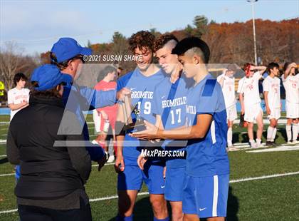 Thumbnail 2 in Mount Greylock Regional @ Bromfield (MIAA Division 5 Quarterfinal) photogallery.