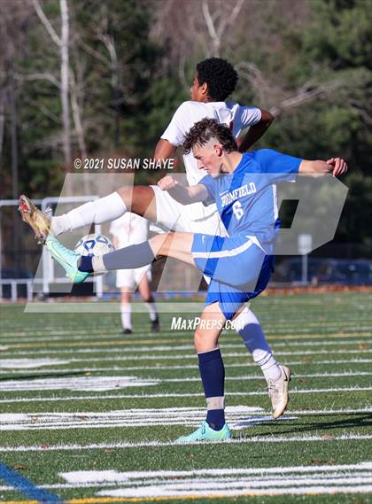Thumbnail 2 in Mount Greylock Regional @ Bromfield (MIAA Division 5 Quarterfinal) photogallery.