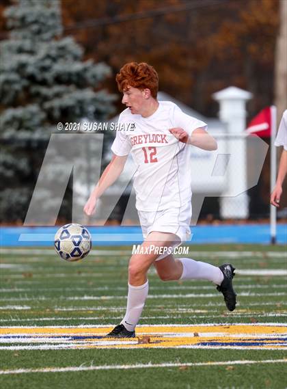 Thumbnail 2 in Mount Greylock Regional @ Bromfield (MIAA Division 5 Quarterfinal) photogallery.