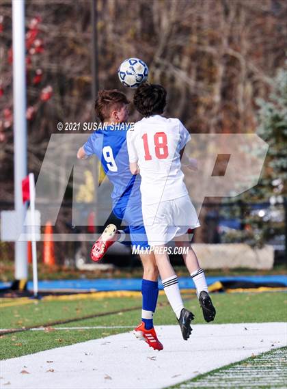 Thumbnail 3 in Mount Greylock Regional @ Bromfield (MIAA Division 5 Quarterfinal) photogallery.
