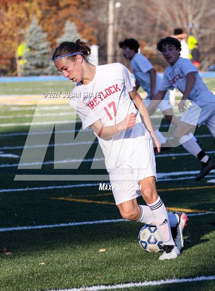 Thumbnail 2 in Mount Greylock Regional @ Bromfield (MIAA Division 5 Quarterfinal) photogallery.