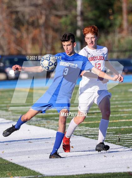Thumbnail 2 in Mount Greylock Regional @ Bromfield (MIAA Division 5 Quarterfinal) photogallery.