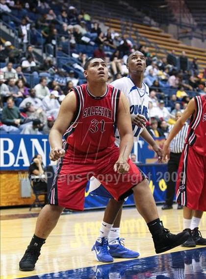 Thumbnail 3 in Salesian vs. Newark Memorial (MLK Classic) photogallery.