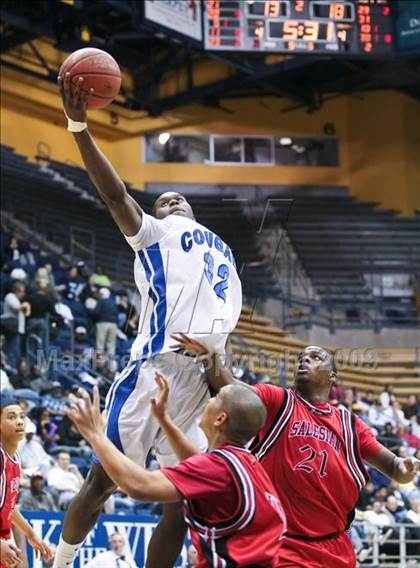 Thumbnail 2 in Salesian vs. Newark Memorial (MLK Classic) photogallery.