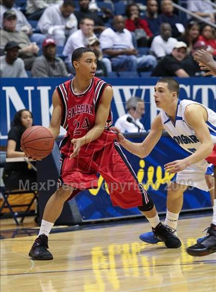 Thumbnail 2 in Salesian vs. Newark Memorial (MLK Classic) photogallery.