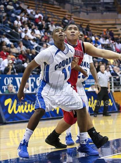 Thumbnail 1 in Salesian vs. Newark Memorial (MLK Classic) photogallery.