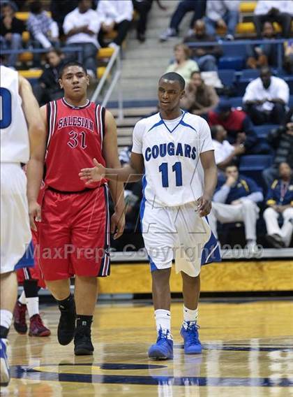 Thumbnail 2 in Salesian vs. Newark Memorial (MLK Classic) photogallery.