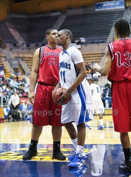 Thumbnail 3 in Salesian vs. Newark Memorial (MLK Classic) photogallery.