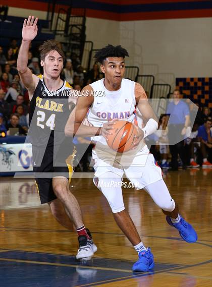 Thumbnail 3 in Clark vs. Bishop Gorman (Tarkanian Classic) photogallery.