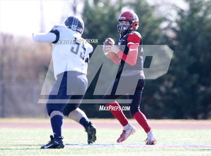 Thumbnail 1 in St. Joseph-by-the-Sea vs. Moore Catholic (NYCHSFL AA-2 Final) photogallery.