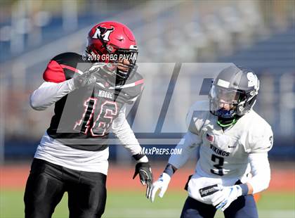 Thumbnail 3 in St. Joseph-by-the-Sea vs. Moore Catholic (NYCHSFL AA-2 Final) photogallery.