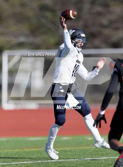 Thumbnail 3 in St. Joseph-by-the-Sea vs. Moore Catholic (NYCHSFL AA-2 Final) photogallery.