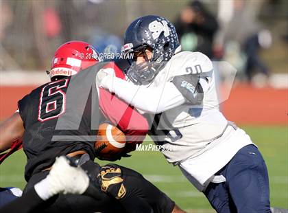 Thumbnail 3 in St. Joseph-by-the-Sea vs. Moore Catholic (NYCHSFL AA-2 Final) photogallery.