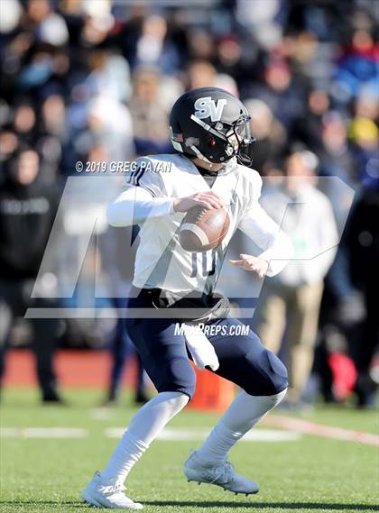 Thumbnail 2 in St. Joseph-by-the-Sea vs. Moore Catholic (NYCHSFL AA-2 Final) photogallery.