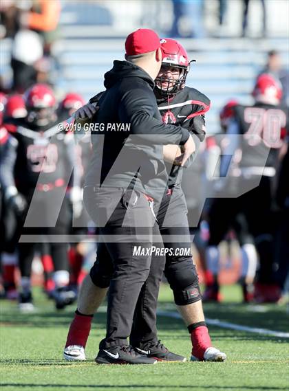 Thumbnail 1 in St. Joseph-by-the-Sea vs. Moore Catholic (NYCHSFL AA-2 Final) photogallery.