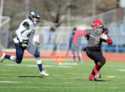 Thumbnail 2 in St. Joseph-by-the-Sea vs. Moore Catholic (NYCHSFL AA-2 Final) photogallery.