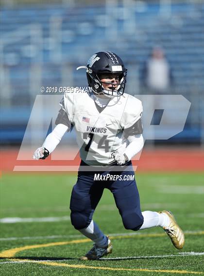 Thumbnail 1 in St. Joseph-by-the-Sea vs. Moore Catholic (NYCHSFL AA-2 Final) photogallery.