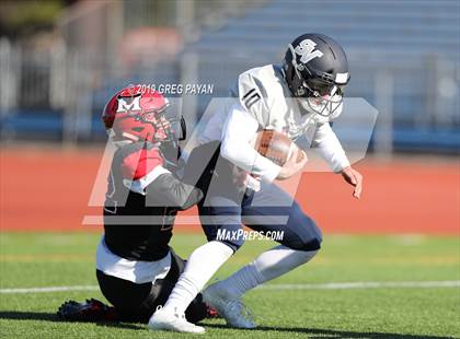 Thumbnail 2 in St. Joseph-by-the-Sea vs. Moore Catholic (NYCHSFL AA-2 Final) photogallery.