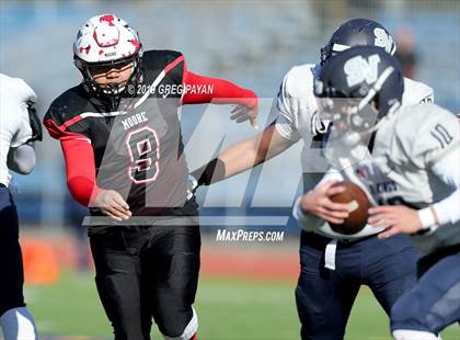 Thumbnail 3 in St. Joseph-by-the-Sea vs. Moore Catholic (NYCHSFL AA-2 Final) photogallery.