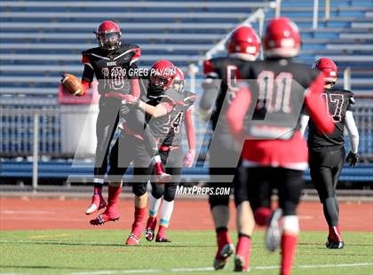 Thumbnail 2 in St. Joseph-by-the-Sea vs. Moore Catholic (NYCHSFL AA-2 Final) photogallery.